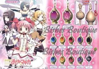   Magi Madoka Magica SOUL GEM straps COMPLETE set of 12 with GRIEF SEED