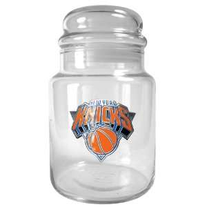   New York Knicks 31oz. NBA Team Logo Glass Candy Jar