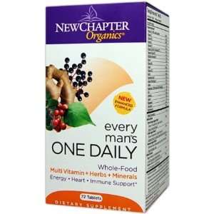   Mans One Daily   72 tablets,(New Chapter)