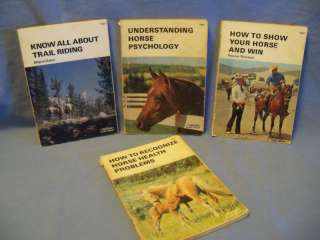 Lot of 4 Farnam Horse Library Psychology Health Show  