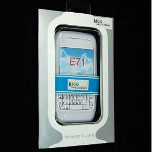    IVEA NEW CLEAR SILICONE SOFT case cover for Nokia E71 Electronics