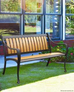 Innova Cast Outdoor Garden Patio Park Bench C506 27  