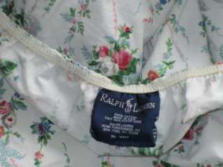 Lot 2 RALPH LAUREN BLAINE Full Sheet Set Floral Cottage Chic Fitted 
