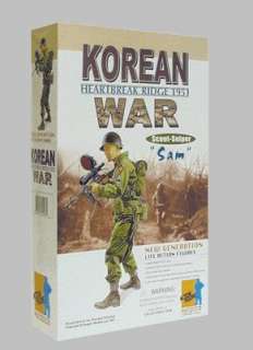 Dragon Korean War 1/6 Scale 12 Scout Sniper Sam 70026  