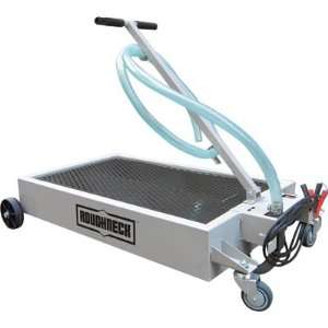  Roughneck Low Profile Oil Drain Dolly with Pump   15 Gal 
