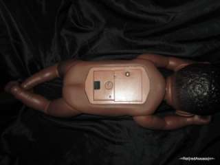 Real Care Black African American Male Boy Baby Think it Over BTIO Doll 