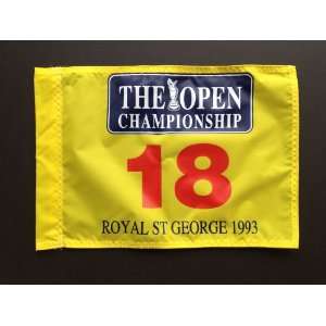  1993 British Open Pin Flag Royal St George Sports 