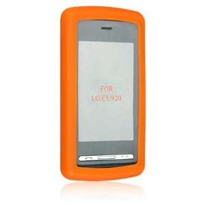   Orange Silicone Skin Sleeve Case Cover Cell Phones & Accessories