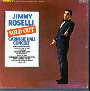 Reel to Reel JIMMY ROSELLI   SOLD OUT, CARNEGIE HALL CONCERT   7½ 