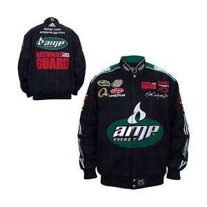   Amp Energy Black Twill Uniform Jacket   JR AMP ENERGY Large Sports