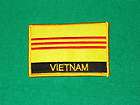 South Vietnam Flag Patch Vietnamese iron on sew on embroidered 