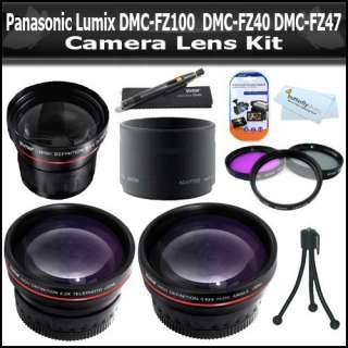  Vivitar Lens Kit For Panasonic Lumix DMC FZ100 DMC FZ40 