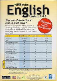   ENGLISH Language Software DVDs CD Rosetta Stone 781735811245  