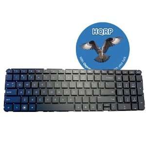 HQRP Keyboard (Without frame) compatible with HP Compaq Pavilion DV7 