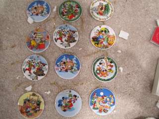   Christmas ornaments Grolier Collectibles scrooge mc duck & Many more