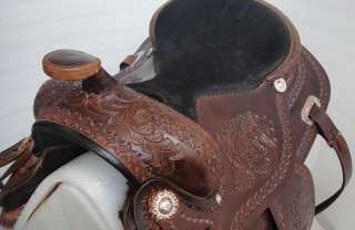 YESRD Genuine Leather Western Saddle WS 102  