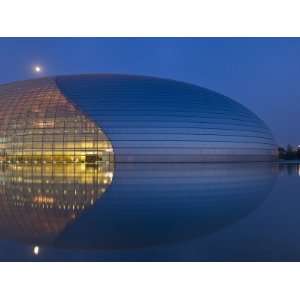 China, Beijing, National Center for the Performing Arts Photographic 