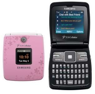 SAMSUNG SCH U440 GLOSS Phone US Cellular PINK *BROKEN* 0740617113983 