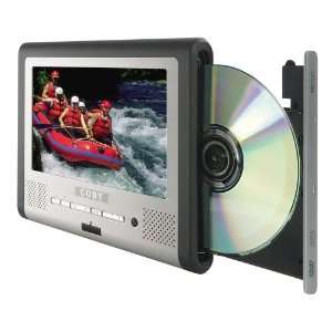   Coby TFDVD 7700 7 Inch Side Loading Portable DVD Player Electronics