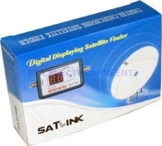 Digital Satlink WS9603 Satellite Finder Meter For TV Dish Pointing and 