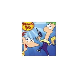  Phineas and Ferb Lunch Napkins 