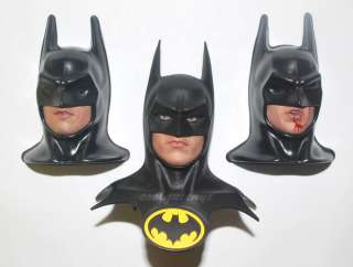 Hot Toys 1/6 Scale DX09 BATMAN (1989) Michael Keaton Figure Head 