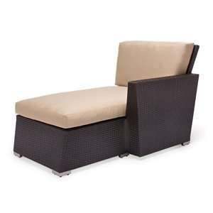  Caluco 2 piece Maxime Sectional Left Outdoor Chaise Lounge 