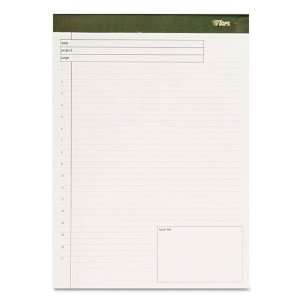  Docket Gold Planning Pad, Ruled, 8 1/2 x 11 3/4, WE, Four 40 Sheet 