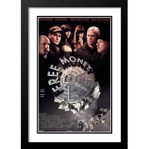  Free Money 20x26 Framed and Double Matted Movie Poster 