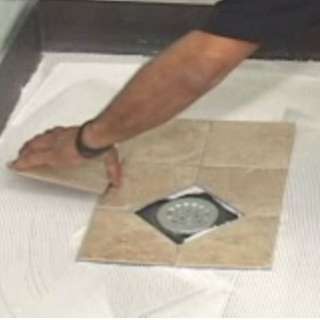   Bathroom Floor Shower Pan Square Drain Plate Cover #IPSQ PC  