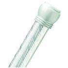 White 72 Aluminum Tension Shower Rod By Zenith 804WW
