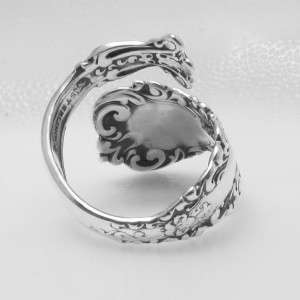 STERLING SILVER spoon ring REVERE by INTERNATIONAL ( LARGE SIZE 