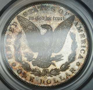1899 O Morgan Silver Dollar, PCGS MS 63 PL (Looks DMPL) Toned  