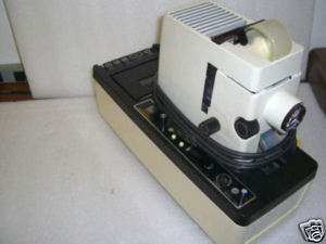 Dukane Micromatic 2 Slide Projector Tape Player w/ Case  
