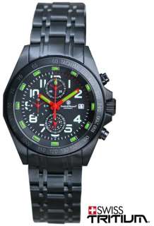 smith wesson tritium ambassador watch model sww 77 bss black stainless 