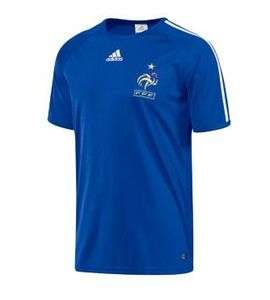 adidas FRANCE EURO 2008 Style Jersey Tee SOCCER BRAND NEW  