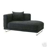 IKEA TYLOSAND   Slipcover Right Hand Chaise Black NEW  