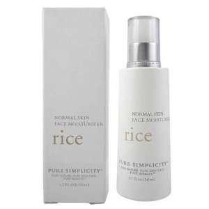 Bath & Body Works Pure Simplicity Rice Normal Skin Face Moisturizer 1 
