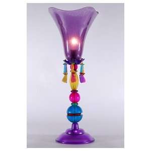  Purple Acrylic Whimsical Table Torchiere Lamp
