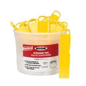  Hyde 1 1/2 Plastic Putty Knives (25Pk)