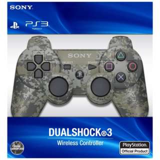  Sony Urban Camouflage Dualshock Playstation PS3 Wireless Controller 