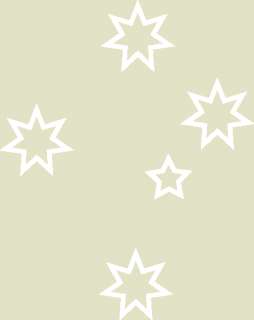 SOUTHERN CROSS Outline WHITE Aussie / NZ Decal Sticker  