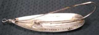 1923 Johnsons Silver Minnow Plated Spoon Fishing Lure  