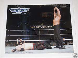 WWE WRESTLEMANIA 23 GREAT KHALI EXCLUSIVE PHOTO RARE  