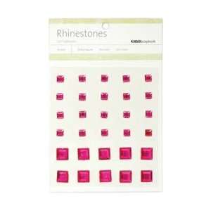  Kaisercraft Self Adhesive Rhinestones 30/Pkg Square Mix 