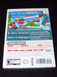 Super Paper Mario NEW ORIGINAL WHITE RELEASE Nintendo Wii MINT FAST 