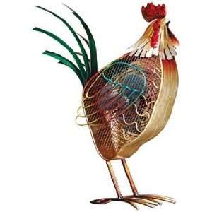  Country Rooster Figurine Decorative Desk Fan
