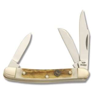  Hen & RoosterMini Stockman with Stag Handle