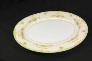 Noritake HP Porcelain Oval Platter Like Athena 16 1/4  