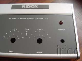 Studer ReVox A78 MKI Front Face  